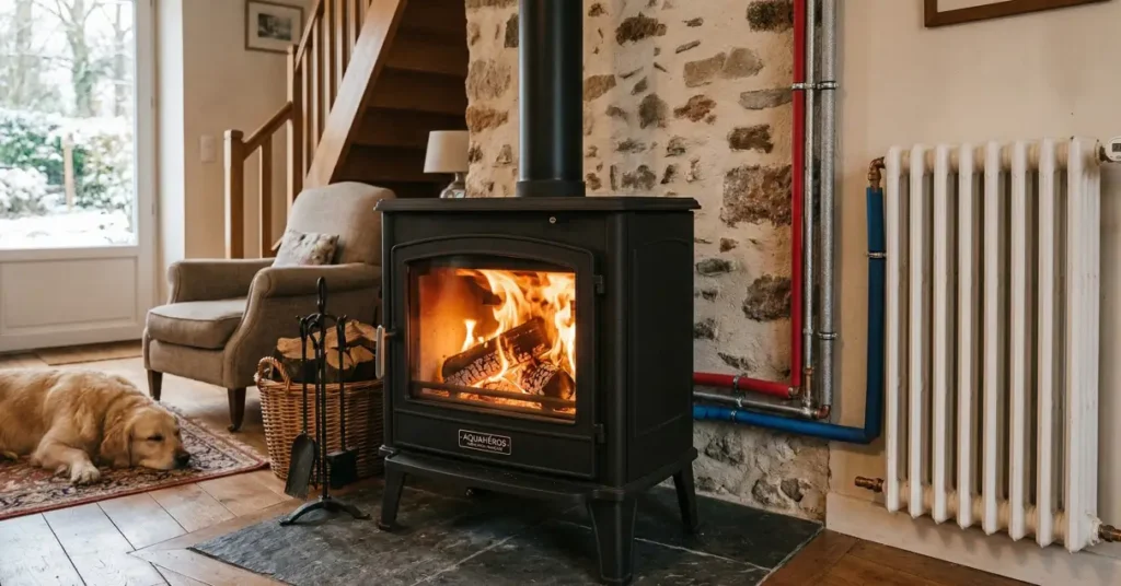 photo d'un poêle bouilleur